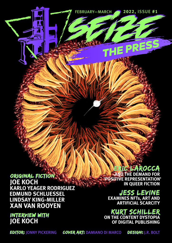 Seize the Press Issue #1 Front Cover