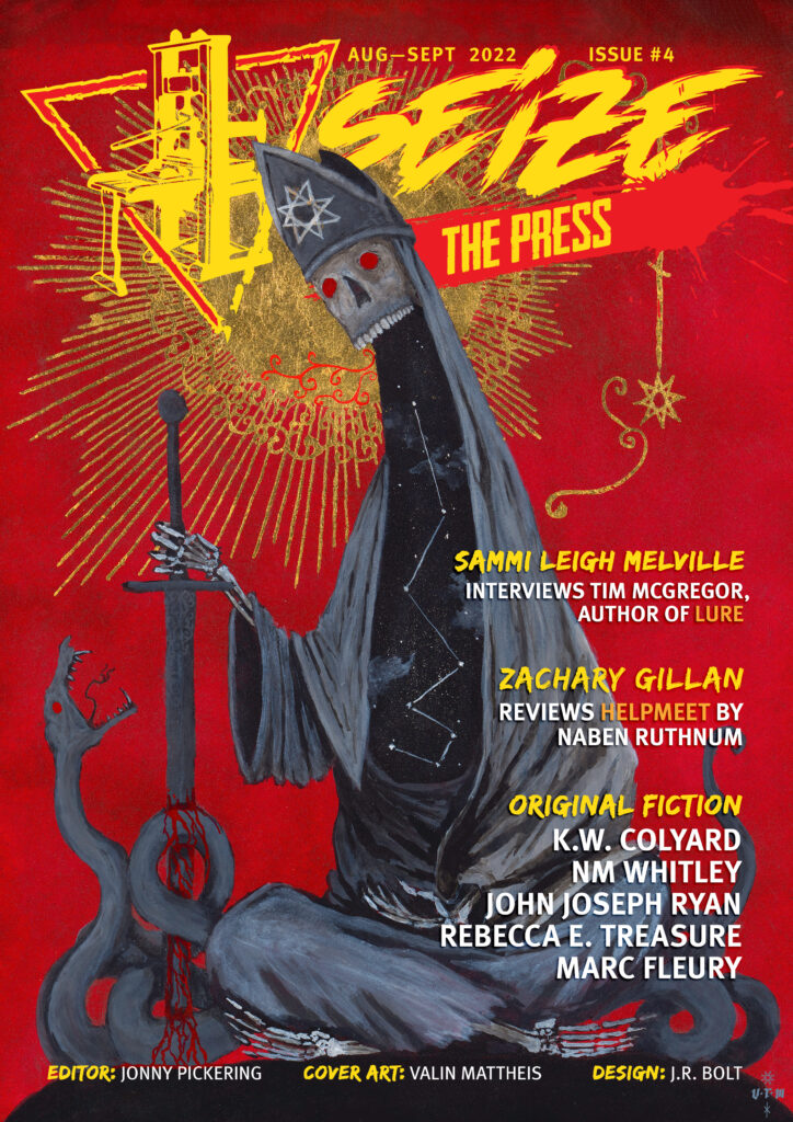 Seize the Press Front Cover Issue 4